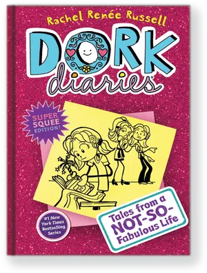 Dork Diaries Book Cover PNG image