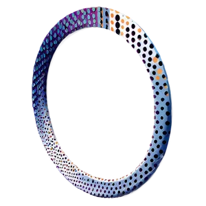 Dotted Circle For Illustration PNG 06262024