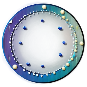 Dotted Circle For Illustration PNG 06262024