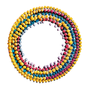 Dotted Circle For Illustration PNG Qfe26
