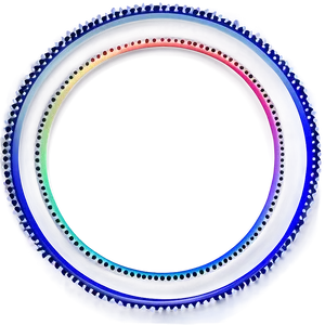 Dotted Circle Outline PNG 64