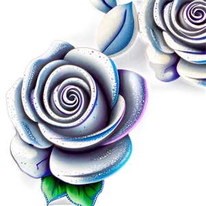 Dotwork Rose Tattoo Drawing Png Tdb48 PNG image