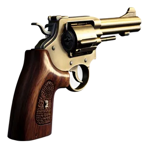 Double Action Revolver Graphic PNG 74