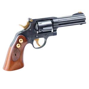 Double-action Revolver PNG 05242024