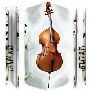 Double Bass And Clef PNG 79