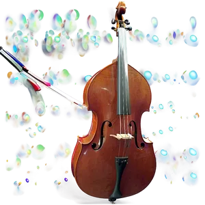 Double Bass In Orchestra PNG 06242024
