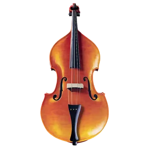 Double Bass Sunset Silhouette PNG Fth15 PNG