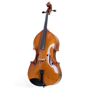 Double Bass With Roses PNG 8