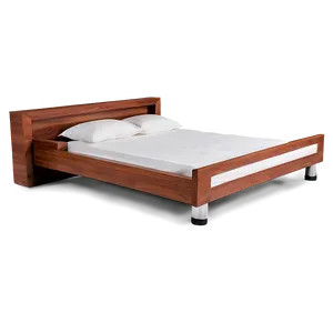 Double Bed For Guest Room PNG Chi16