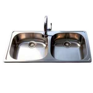 Double Bowl Kitchen Sink Png Jby PNG image