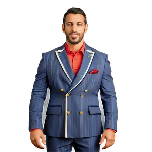 Double-breasted Business Suit PNG 61