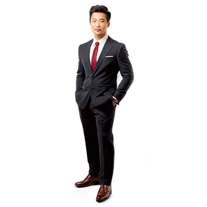 Double-breasted Business Suit PNG Xqq4 PNG