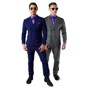 Double Breasted Suit PNG 05242024