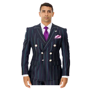 Double Breasted Suit PNG 05242024