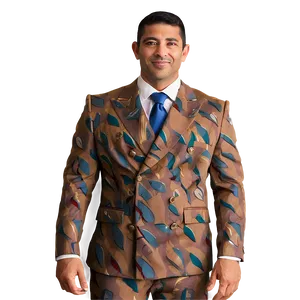 Double Breasted Suit PNG 05242024