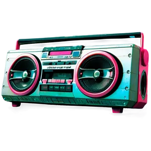 Double Cassette Boombox PNG 73 PNG
