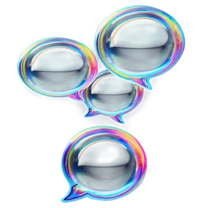 Double Chat Bubbles Png 31 PNG image