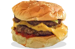 Double Cheeseburger Delight.jpg PNG image