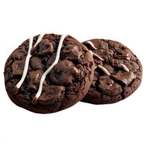 Double Chocolate Cookies PNG Rwr