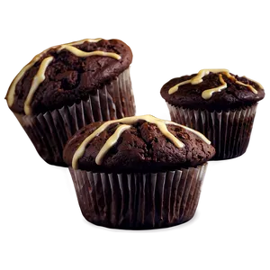 Double Chocolate Muffin Png 06262024 PNG image