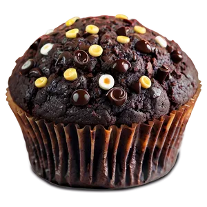 Double Chocolate Muffin PNG Ytm