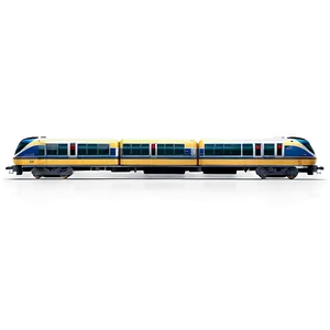 Double Decker Train PNG Egs96