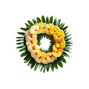Double Hawaiian Lei PNG Wpr