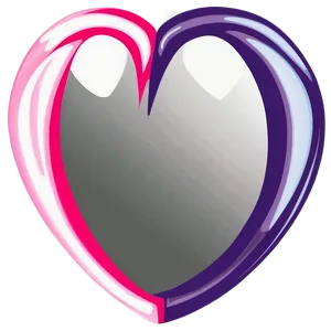 Double Heart Clipart Illustration PNG Uxl
