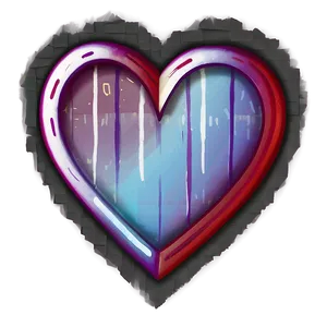 Double Heart Emoji Art PNG Yop