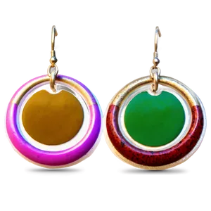 Double Hoop Earring PNG Xen PNG
