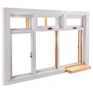 Double Hung Window Frames PNG 05042024