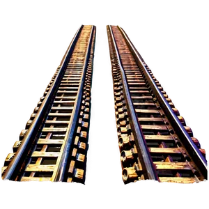 Double Railroad Tracks Parallel PNG Dqd71 PNG