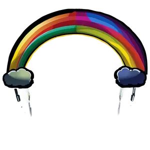 Double Rainbow Phenomenon PNG 04292024