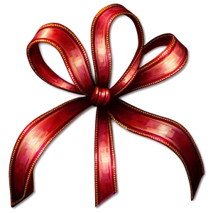 Double Red Bow Png 05252024 PNG image