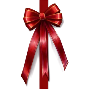 Double Red Bow Png Vch16 PNG image