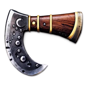Double-sided Axe Art PNG 05252024 PNG