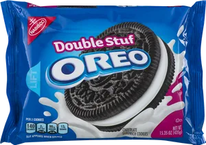 Double Stuf Oreo Package PNG image
