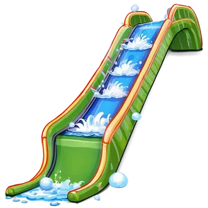 Double Water Slide Png 06122024 PNG image