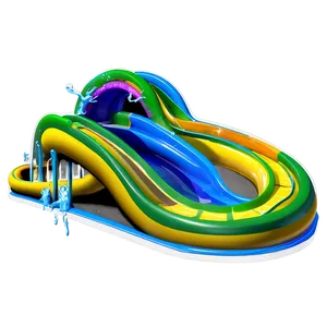 Double Water Slide Png 24 PNG image