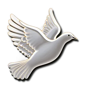 Dove Clipart For Confirmation PNG 9