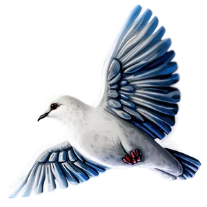 Dove In Sky PNG 05042024
