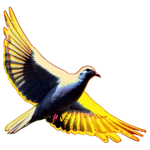 Dove Silhouette PNG Bca