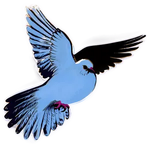 Dove Silhouette PNG Wld57