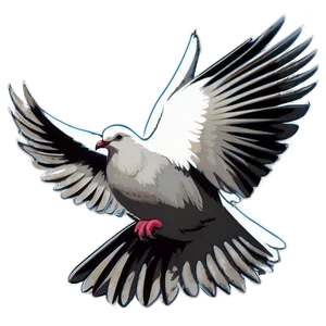 Dove Vector PNG 05042024