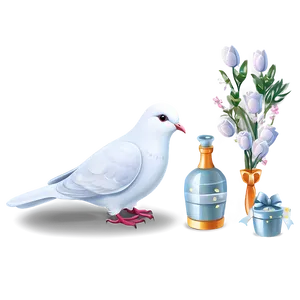 Dove Wedding Icon PNG Mkw7 PNG
