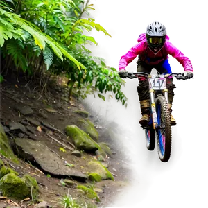 Downhill Biking Thrill Png 72 PNG image