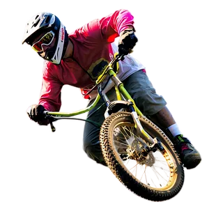 Downhill Biking Thrill Png Okb PNG image