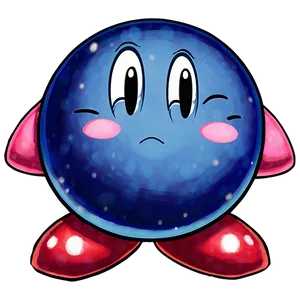 Download Kirby Blue Png - High Quality Fla PNG image