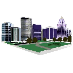 Downtown Landscape Artwork PNG 06202024 PNG
