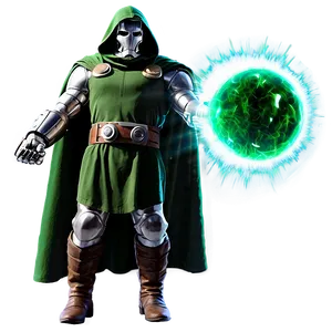 Dr Doom Energy Blast Png Ary9 PNG image